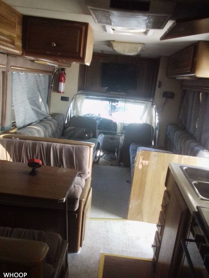Ford-e350-econoline-van-1995-brown-8