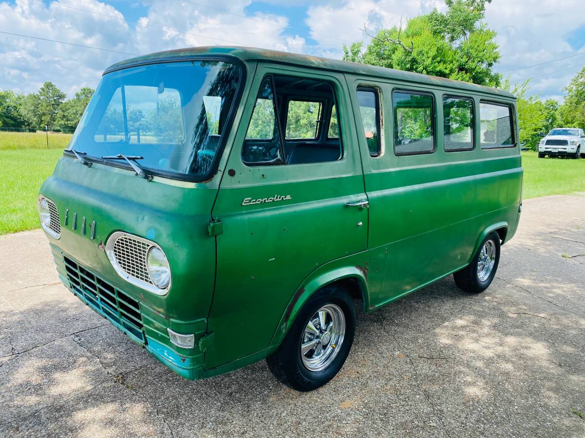 Ford-econoline-1961-green