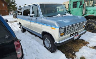 Ford-econoline-cargo-van-1986-blue