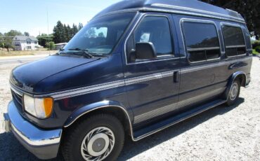 Ford-econoline-conversion-van-1995-blue