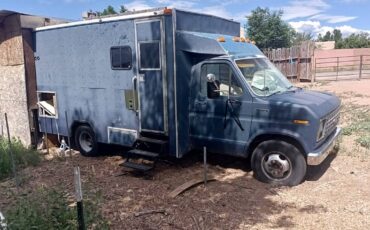 Ford-econoline-e-350-1991-blue