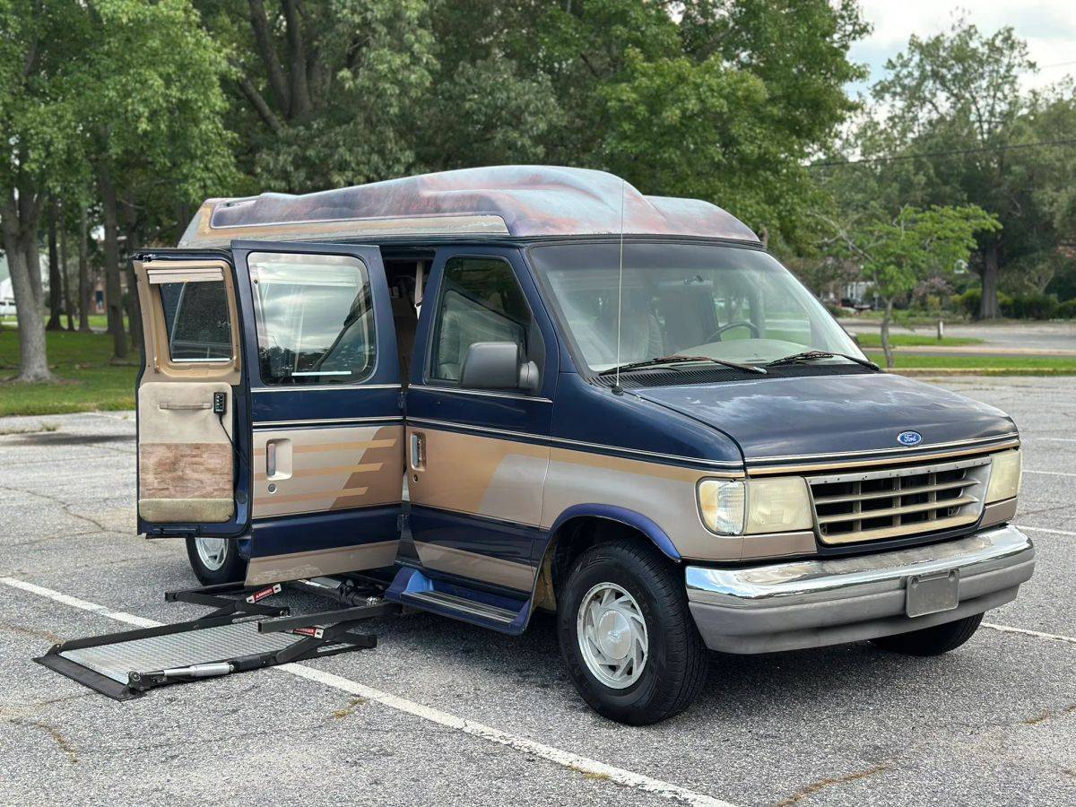 Ford-econoline-e150-cargo-1995-blue
