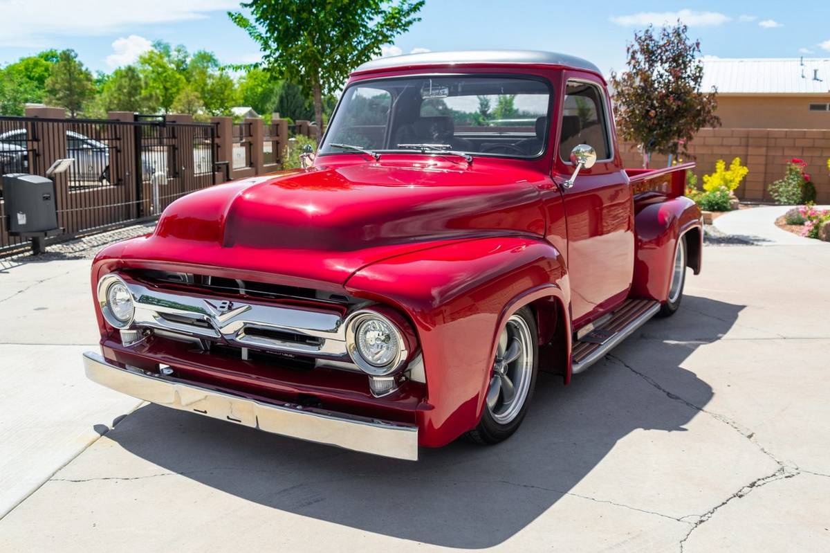 Ford-f-100-1954-red