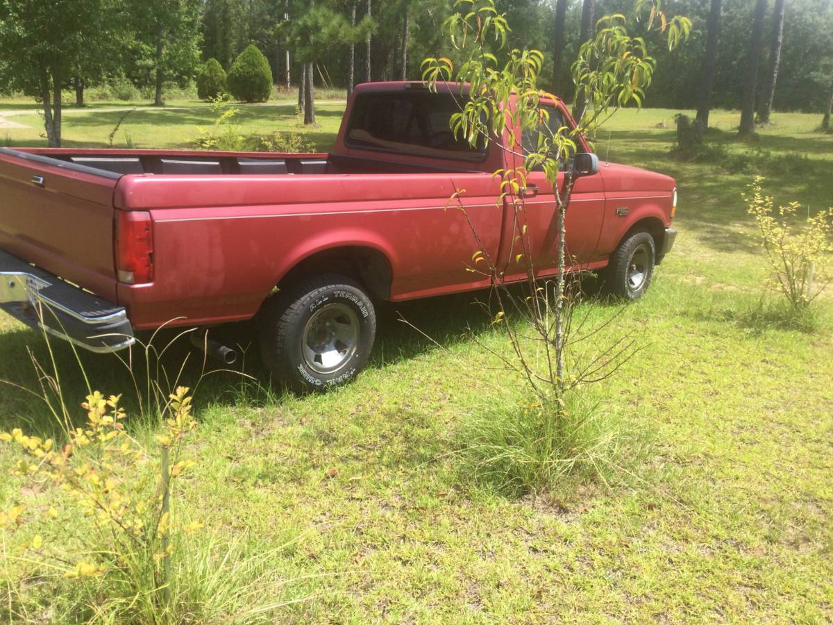 Ford-f-150-xl-1994-red-1