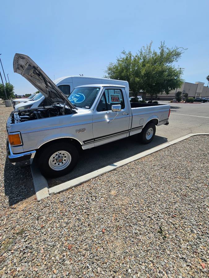 Ford-f-150-xlt-1991-silver-1