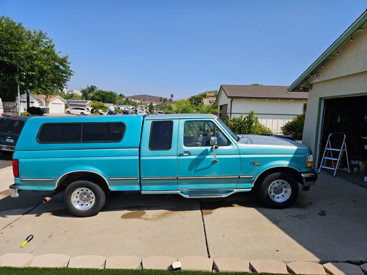Ford-f-150-xlt-extended-cab-1994-green