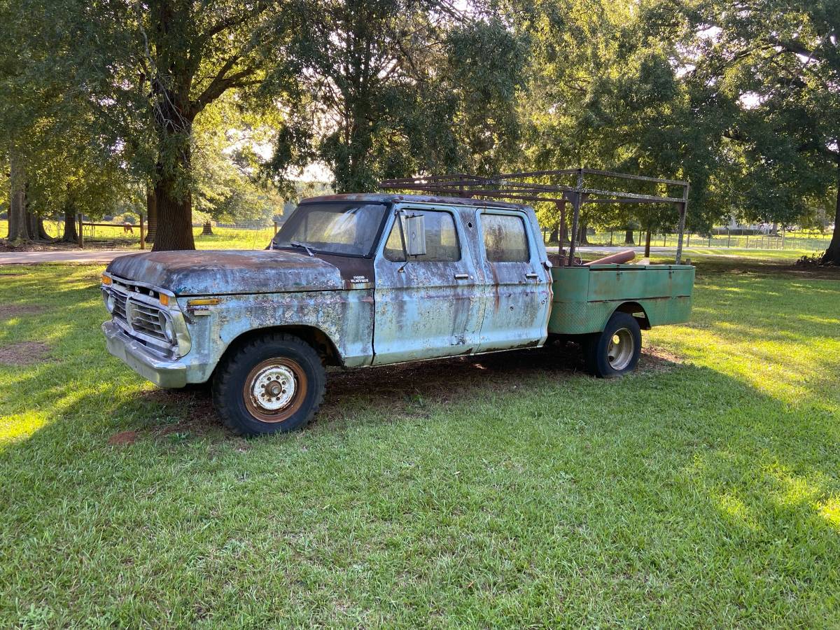Ford-f-250-1977-green-2