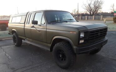 Ford-f-250-diesel-1985-green-5