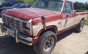Ford-f-250-diesel-1986-red-1