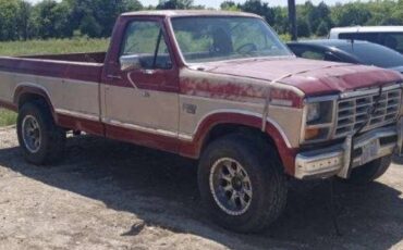 Ford-f-250-diesel-1986-red