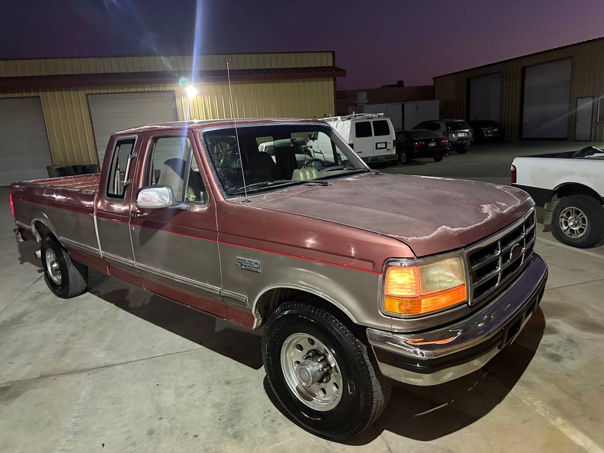 Ford-f-250-diesel-1994-red