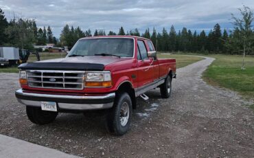 Ford-f-250-diesel-1995-red
