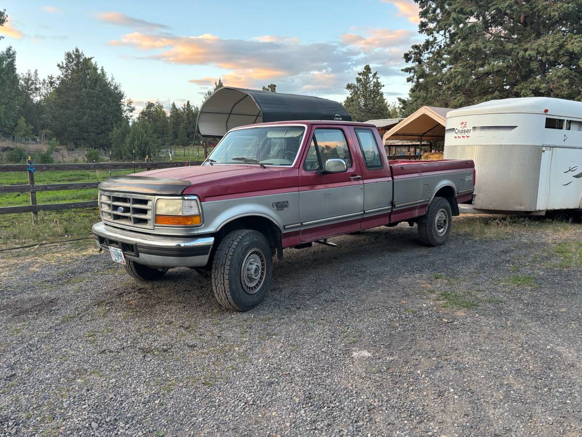 Ford-f-250-turbodiesel-1994-red