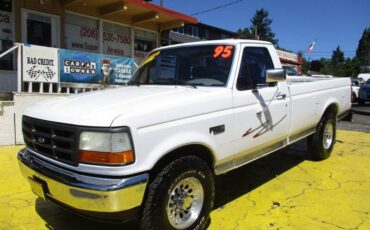 Ford-f-250-xl-long-bed-1995-white-1
