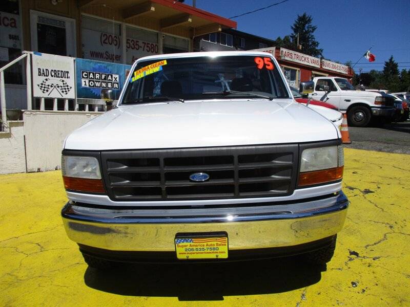 Ford-f-250-xl-long-bed-1995-white-2