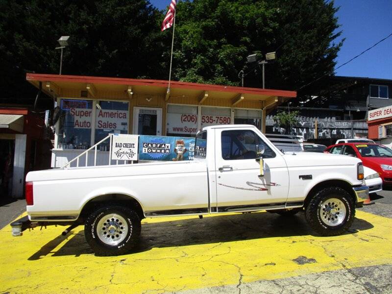 Ford-f-250-xl-long-bed-1995-white-3