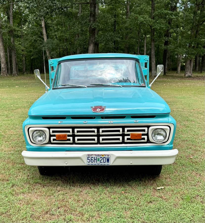 Ford-f-350-1964-blue-1