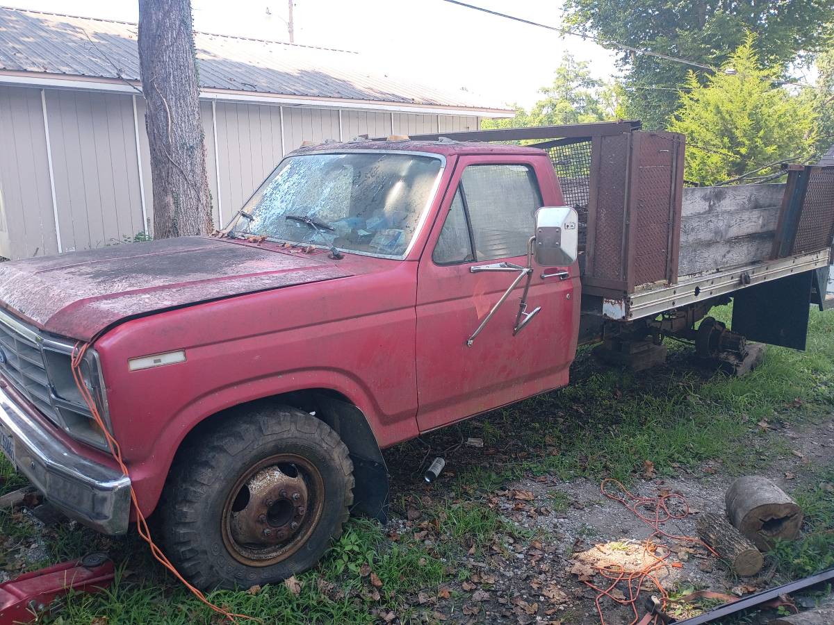 Ford-f-350-1986-red-1