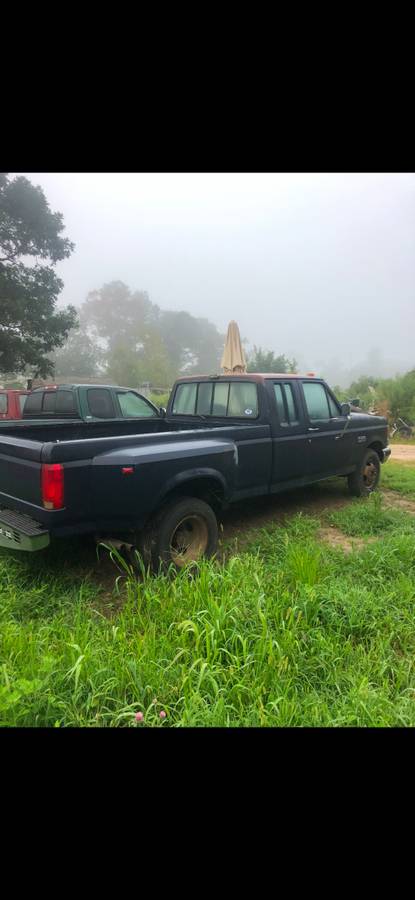 Ford-f-350-1991-blue-1