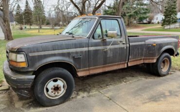 Ford-f-350-1992-brown-1