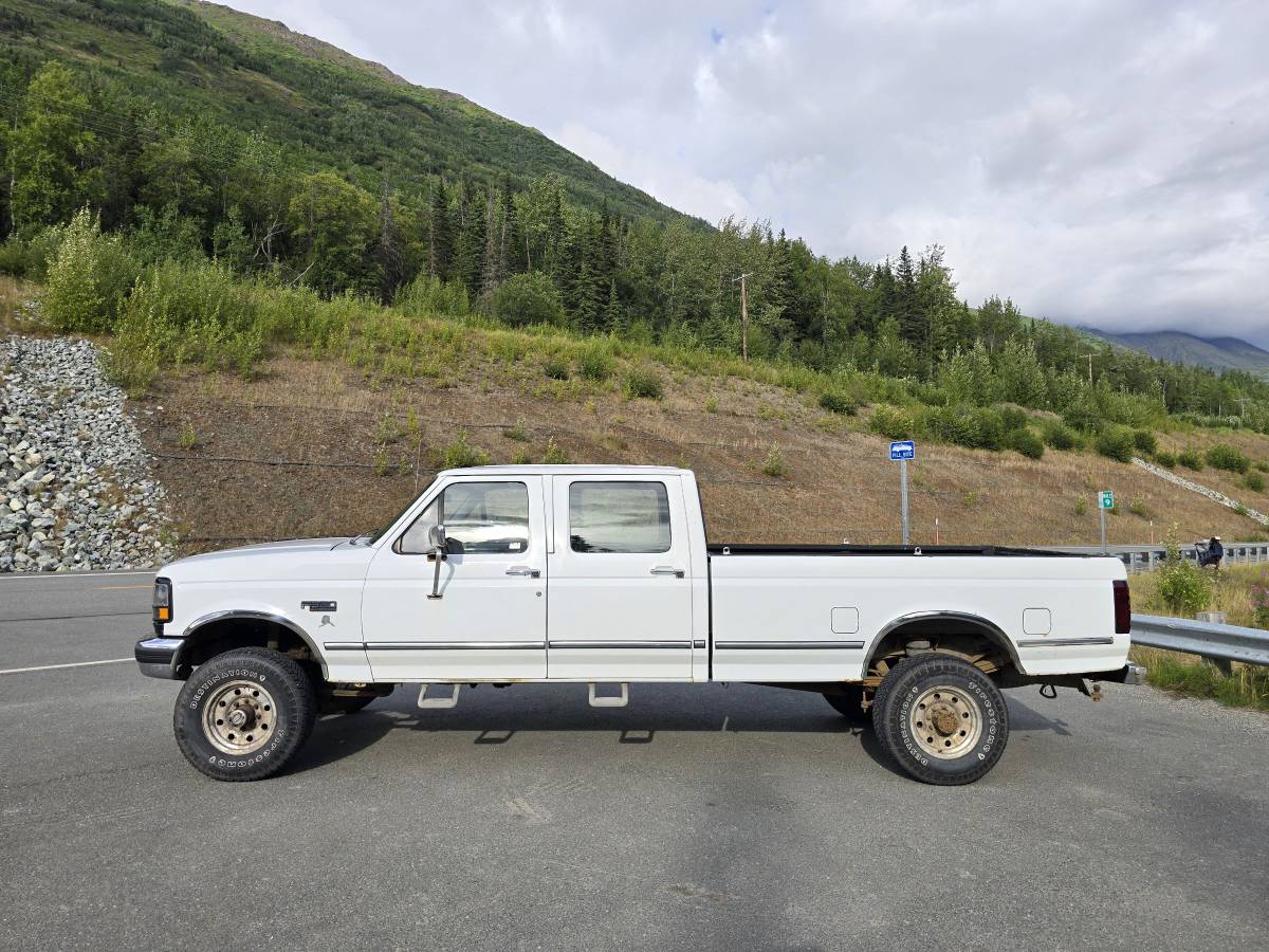 Ford-f-350-crew-cab-1994-white-4