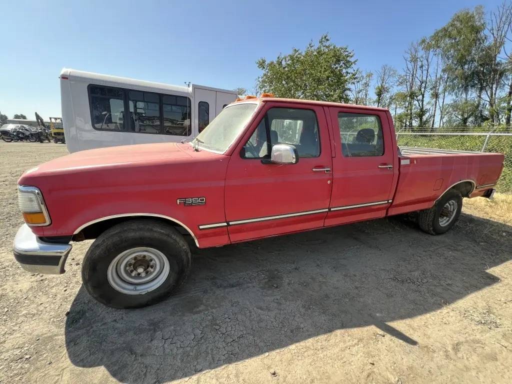 Ford-f-350-crew-cab-2wd-diesel-1992-red-15