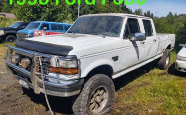 Ford-f-350-diesel-1993-white-1