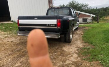 Ford-f-350-diesel-1995-black-1