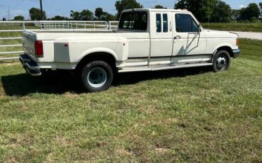Ford-f-350-lariat-dually-1989-white-1