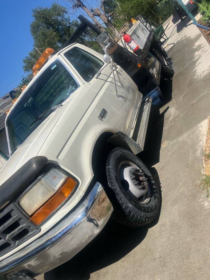 Ford-f-350-super-duty-diesel-1994-white