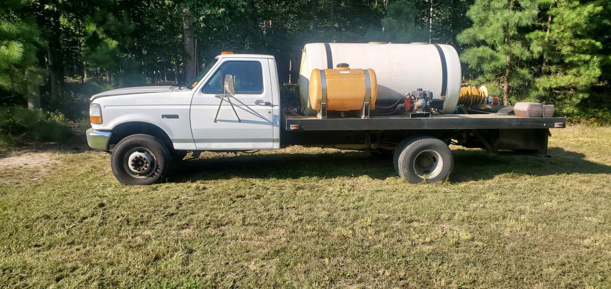 Ford-f-450-1991-white
