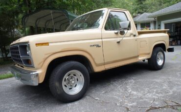 Ford-f100-custom-1981-yellow-1