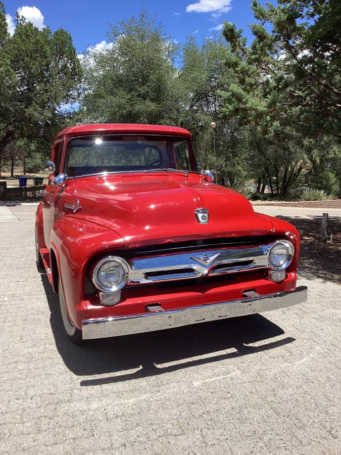 Ford-f100-pickup-1956-red-1