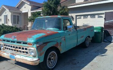 Ford-f100-pickup-1965-green-1