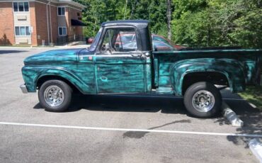 Ford-f100-pickup-1966-green-1