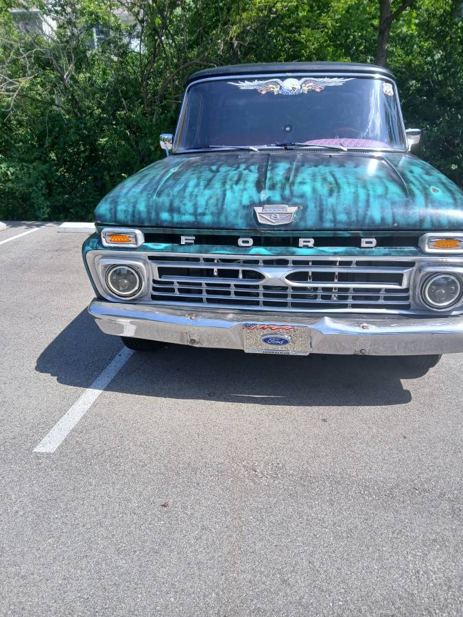 Ford-f100-pickup-1966-green