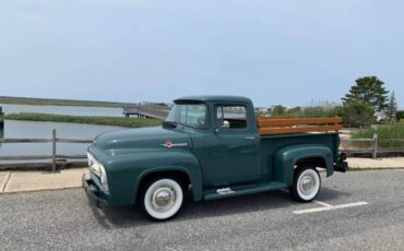 Ford-f100-pickup-truck-1956-green-1