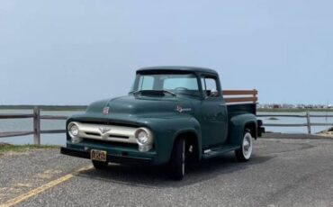Ford-f100-pickup-truck-1956-green