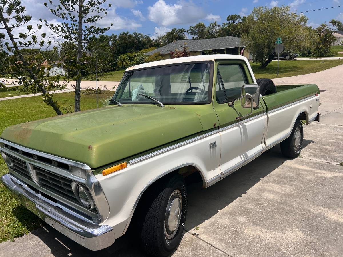 Ford-f100-ranger-1974-green-1