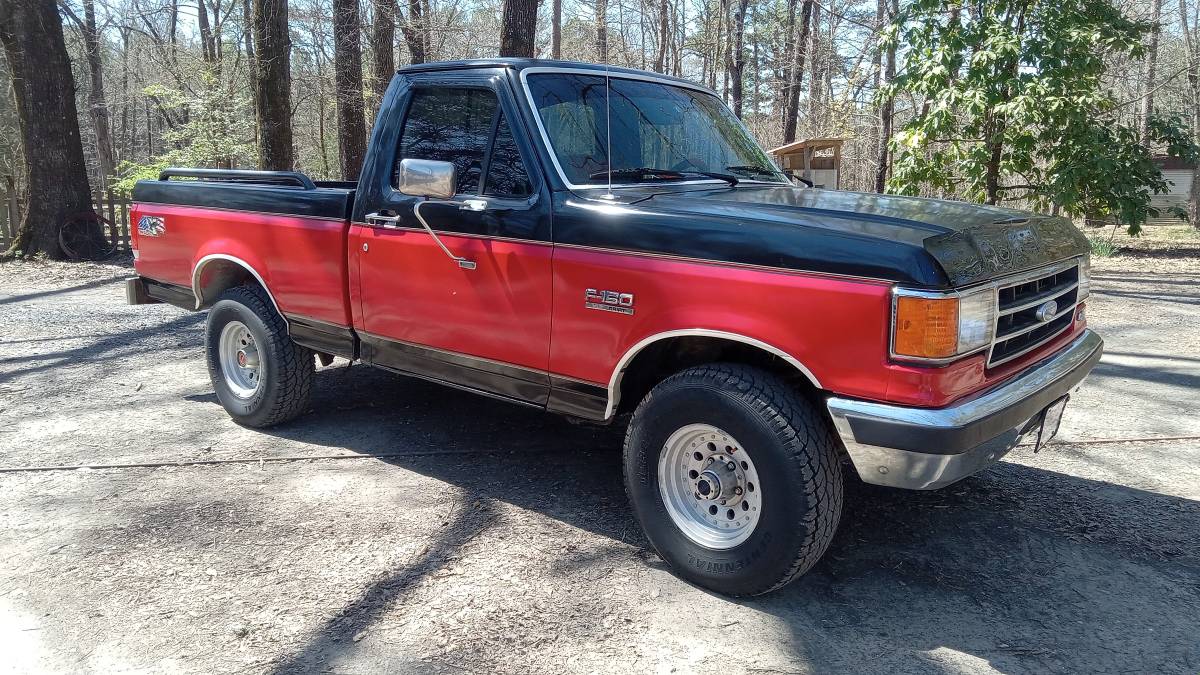 Ford-f150-lariat-4x4-1990-red-14