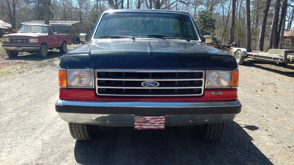 Ford-f150-lariat-4x4-1990-red-4