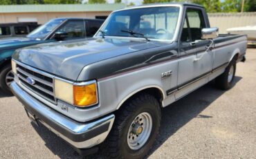 Ford-f150-xlt-1991-silver
