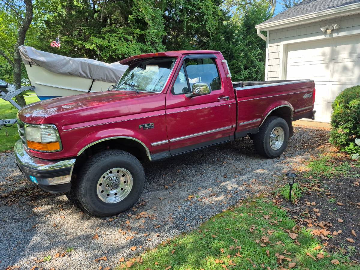 Ford-f150-xlt-1995-red