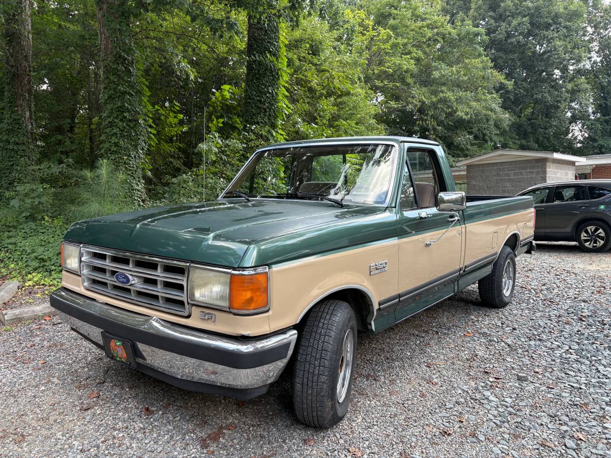Ford-f150-xlt-lariat-1988-green-1