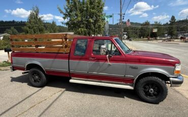 Ford-f250-xlt-1995-red-1