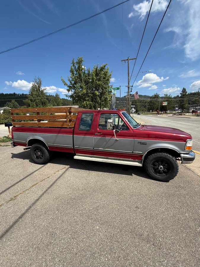 Ford-f250-xlt-1995-red-1