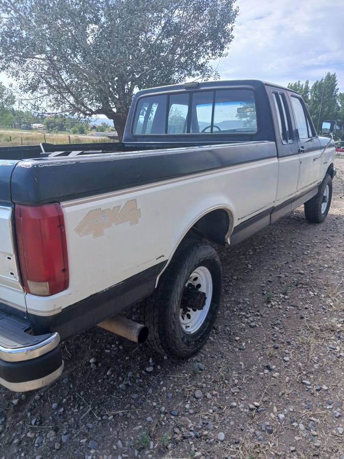 Ford-f250-xlt-4x4-diesel-1991-green-3