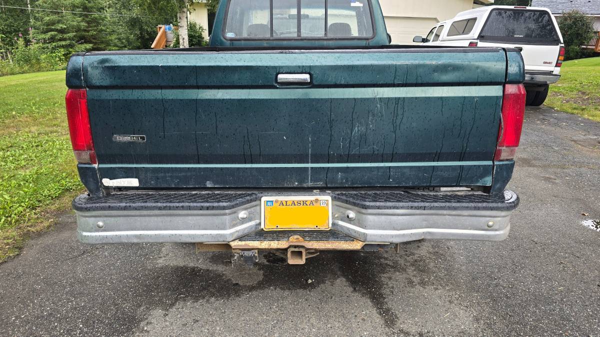 Ford-f250-xlt-4x4-diesel-1993-green-2