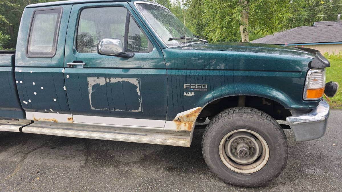 Ford-f250-xlt-4x4-diesel-1993-green-7