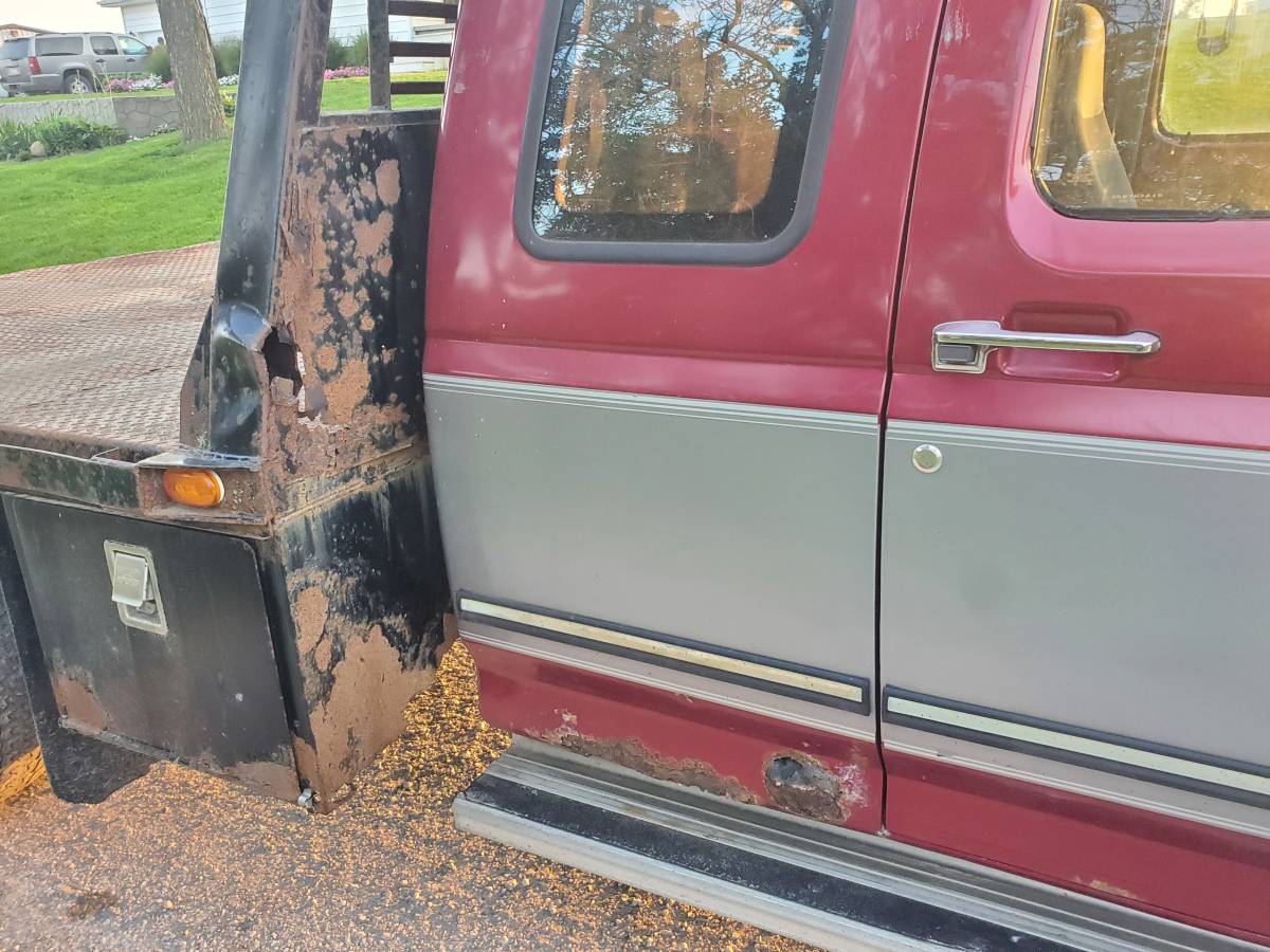 Ford-f250-xlt-4x4-diesel-1995-red-4
